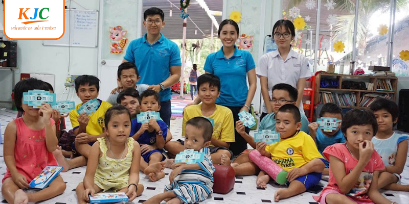 Những hoạt động mà KJC đã triển khai trong chương trình thiện nguyện