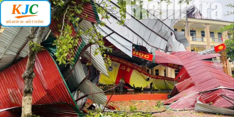 KJC triển khai hoạt động hỗ trợ miền trung vượt qua cơn bão số 5